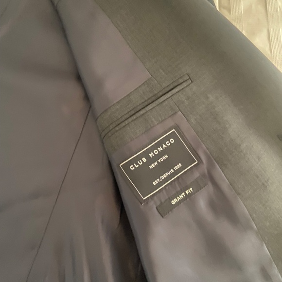 Club Monaco Grant Blazer 42R Gray - Picture 2 of 3